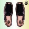 Kaptaan Peshawari Chappal - Handmade Black